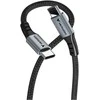 „Verbatim“ sinchronizavimo ir įkrovimo laidas USB-C į USB-C, 100 W, 120 cm, Juodas