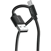 Kable Verbatim Sync & Charge USC-C do A essentials 18W juoda / balta 2vnt.. 32393