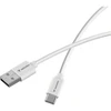 Kable Verbatim Sync & Charge USC-C do A essentials 18W juoda / balta 2vnt.. 32393