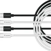 Kable Verbatim Sync & Charge USC-C do C essentials 60W juoda / balta 2vnt.. 32391