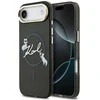 Dėklas Karl Lagerfeld IML Choupettes Karl Script Logo MagSafe iPhone Air Case - Juodas