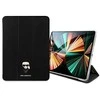 Karl Lagerfeld KLFC12OKMK Apple iPad 12.9″ Pro 2021 Book Cover juodos spalvos Saffiano Karl Iconic