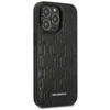 Karl Lagerfeld KLHCP13LMNMP1K Apple iPhone 13 Pro / 13 6,1″ kietas dėklas juodos spalvos Monogram Plaque