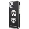 Karl Lagerfeld KLHCP13STPE2TK Apple iPhone 13 mini 5,4″ kietas dėklas juodos spalvos Karl&Choupette Head