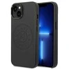 Karl Lagerfeld KLHCP14MFWHK Apple iPhone 14 Plus 6,7" dėklas telefonui juodos spalvos Leather Perforated Logo