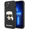 Dėklas Karl Lagerfeld 3D Rubber Karl`s Head Case for iPhone 13 / 14 / 15 - Juodas
