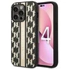 Karl Lagerfeld KLHCP14XPGKLSKW iPhone 14 Pro Max 6,7 colių kietasis dėklas Ruda / Ruda Monogram Stripe