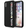 Karl Lagerfeld KLHCPXBHWHBK Apple iPhone X/XS hardcase dėklas telefonui juodos spalvos Glossy Bauhaus