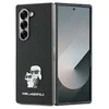Karl Lagerfeld dėklas skirtas Samsung Galaxy Z Fold 6 KLHCZFD6SAPKCNPK (HC Saffiano KC Metal Pin) juodos spalvos