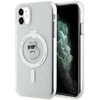 Apple iPhone 11 Karl Lagerfeld dėklas IML Choupette MagSafe (KLHMN61HFCCNOT) skaidrus