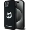 Apple iPhone 15 Plus / 14 Plus Karl Lagerfeld dėklas Crossbody IML Karl Head MagSafe (KLHMP15MSCHPPLK) juodos spalvos