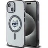 Karl Lagerfeld IML Choupette Head MagSafe dėklas – Apple iPhone 15 / 14 / 13 dėklas, skaidrus