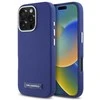 Karl Lagerfeld KLHMP16LPGMSRPB Apple iPhone 16 Pro 6.3″ mėlynas kietas dėklas FW Metal Plate MagSafe