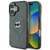 Karl Lagerfeld IML Metal Choupette Head MagSafe Apple iPhone 16 Plus Case - dėklas telefonui juodos spalvos