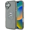 Dėklas Karl Lagerfeld KLHMP16MHLSKCK Apple iPhone 16 Plus 6.7" juodos spalvos hardcase IML Metal Karl&amp;Choupette Head