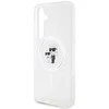 Samsung Galaxy S24 Karl Lagerfeld Dėklas IML Karl&Choupette MagSafe (KLHMS24SHGKCNOT) skaidrus