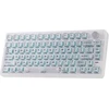 Klaviatūra mechaninė Epomaker HE75 V2 Jade HE Switch balta-kreminė/baltas-creamy