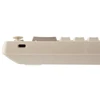 Mechaninis Klaviatūra Epomaker RT100 Retro ANSI Wisteria Linear Switch balta/baltas