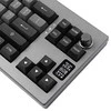 Klaviatūra mechaninė Epomaker Shadow-X Flamingo Switch juodai-sidabrinis/juodas-sidabrinis