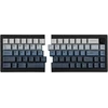 Klaviatūra mechaninė Epomaker Split 65 Switch juoda-flamingi/juodas-flamingo
