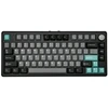 Klaviatūra mechaninė Epomaker TH80 V2 Pro Silent V2 Switch juoda-sea salt/juodas-sea salt