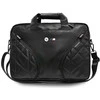 BMW Carbon Pockets &amp; Metal Logo 16" Nešiojamas kompiuteris Bag - Juodas