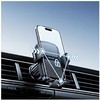 USAMS ZJ085 automobilio laikiklis ventiliacijos angai, juodas