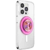 Laikiklis i podstawka do telefonu Popsockets Round Ripple Iridescent Aviation Opalescent MagSafe rožinė