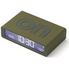 Lexon Flip Classic Žadintuvas dwustronnykhaki LR157K9