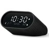 Lexon Ray Clock Žadintuvas su czujnikiemtemperatury i wilgotności juoda/juodas LR155MN3