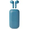 „Lexon Speakerbuds“ belaidės ausinės su „Bluetooth“ garsiakalbiu, mėlynas LA127B