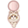 NIMMY magnetic hanger DENIM FASHION RAGDOLL CAT pink