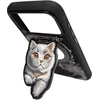 NIMMY magnetic hanger DENIM FASHION BRITISH SHORTHAIR CAT juodas