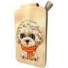 Dėklas Magnetyczny portfel stojak na telefon Nimmy New Big-Eye Cute Pets 2.0 Dog ruda