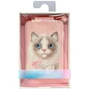Dėklas Magnetinis piniginės formos telefono stovas Nimmy New Big-Eye Cute Pets 2.0 Razinų katinas