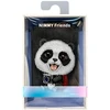 Dėklas Magnetinis piniginės formos telefono stovas Nimmy New Big-Eye Cute Pets 2.0 Panda juoda