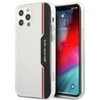 Mercedes AMG AMHCP12MTVLBR Apple iPhone 12/12 Pro 6.1″ skaidrus kietas dėklas with Electroplate Vertical design