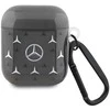 Mercedes MEA28DPMGS AirPods 1/2 Dėklas juodos spalvos Large Star Pattern