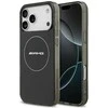 Mercedes Dėklas AMG Double Layer skaidrus Smocked MagSafe skirtas Apple iPhone 17 Pro Max juodos spalvos