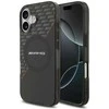 Mercedes Dėklas AMG Double Layer skaidrus Rhombs MagSafe skirtas Apple iPhone 17 juodos spalvos-red