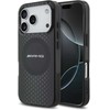 Mercedes Dėklas AMG Double Layer skaidrus Graphics MagSafe skirtas Apple iPhone 17 Pro juodos spalvos