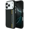 Mercedes Dėklas AMG HC Silicone Bow Lines MagSafe skirtas iPhone 18 Pro Max / 17 Pro Max, juodai geltonas