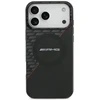 Dėklas Mercedes AMG IML Double Layer Rhombs MagSafe Case for iPhone 18 Pro Max / 17 Pro Max - Juodas and Raudona