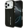 Mercedes Dėklas AMG Silicone Oversize Rhombs MagSafe skirtas iPhone 18 Pro / 17 Pro juodas