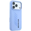 Mercedes Dėklas AMG Silicone Oversize Rhombs MagSafe skirtas iPhone 18 Pro Max / 17 Pro Max šviesiai mėlynas