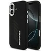 Mercedes AMG Silicone Oversize Rhombs MagSafe Dėklas skirtas Apple iPhone 17 juodos spalvos
