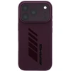 Mercedes AMG silikoninis didelis deklas su rombais MagSafe, skirtas iPhone 18 Pro / 17 Pro, bordinis