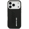 Mercedes Dėklas AMG Silicone Oversize Rhombs MagSafe skirtas iPhone 18 Pro / 17 Pro juodas