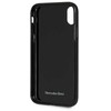 Mercedes Mercedes MEHCI61RCABK iPhone Xr juodas / juodas anglies kietas dėklas Dynamic Line