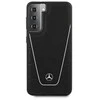 Mercedes Benz Samsung Galaxy S21 Mercedes dėklas Dynamic Line (MEHCS21SCLSSI) juodos spalvos